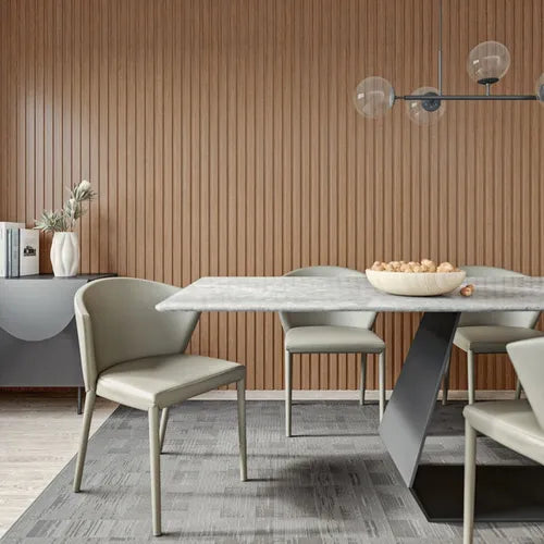 Ripado Duplo 2.44m 1.22m Madeira Mdf Adesivo Painel Barra