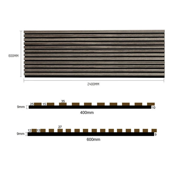 Painel Ripado 270cm x 110cm